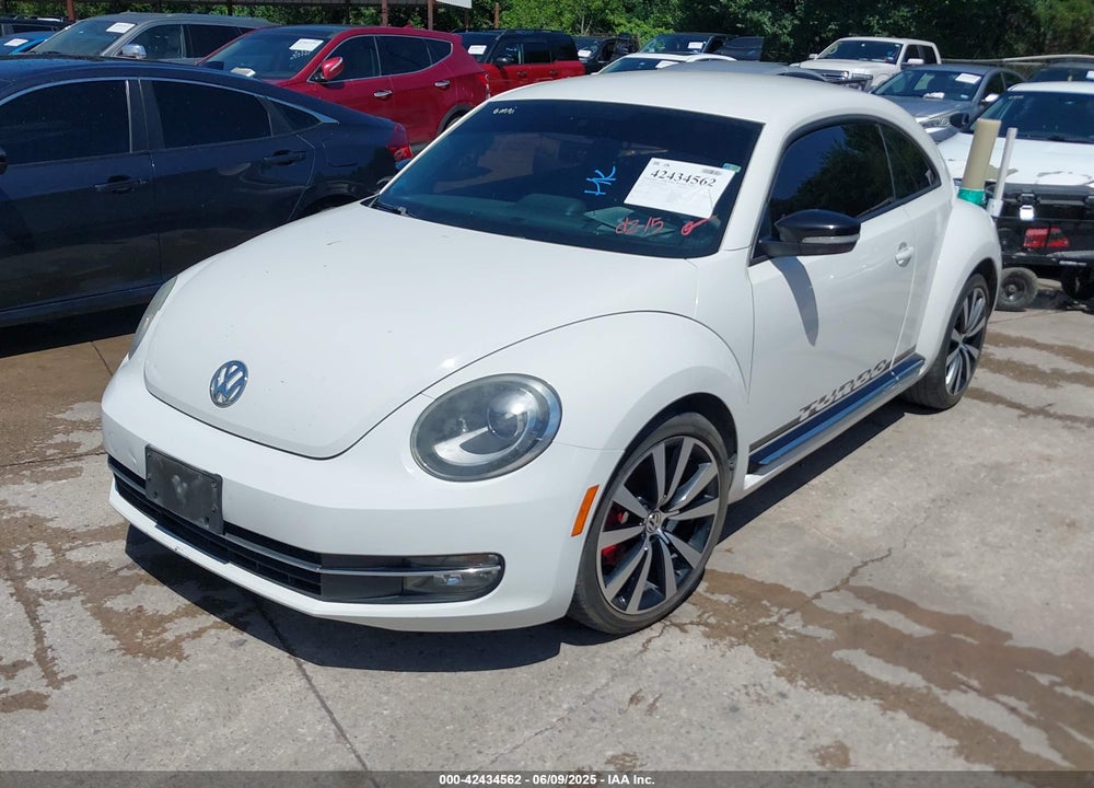 2012 VOLKSWAGEN BEETLE 2.0T TURBO VIN: 3VW467AT8CM638044
