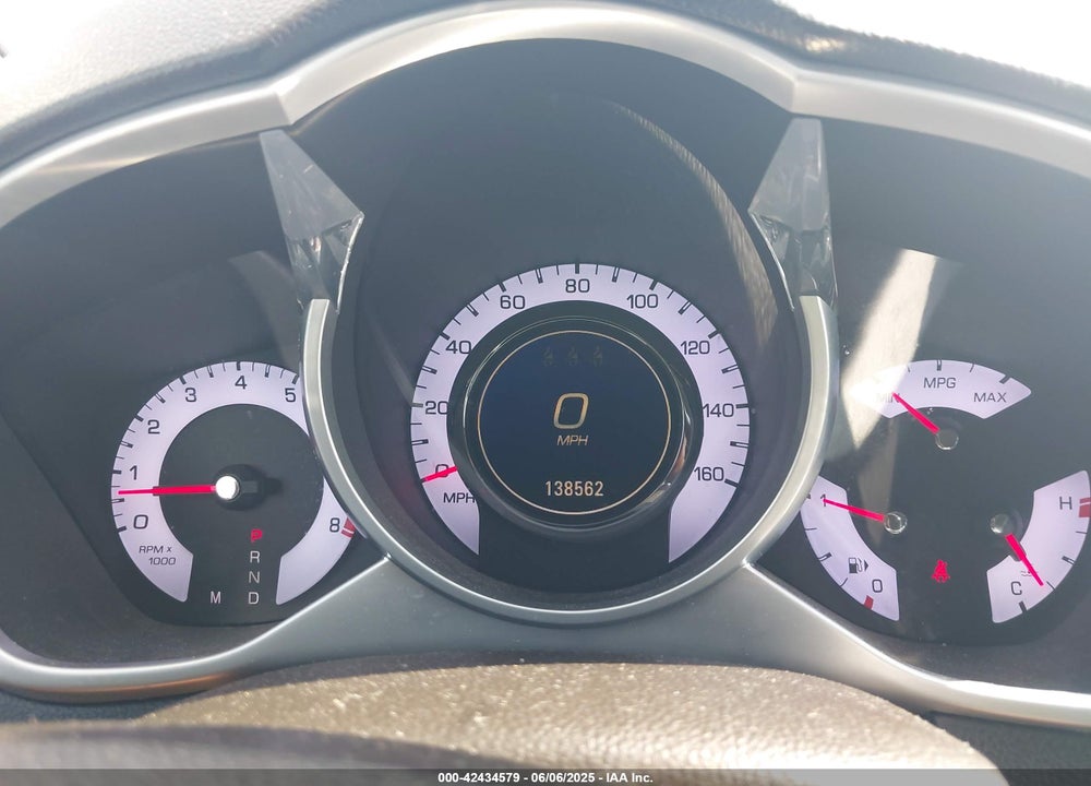 2012 CADILLAC SRX VIN: 3GYFNAE32CS510815
