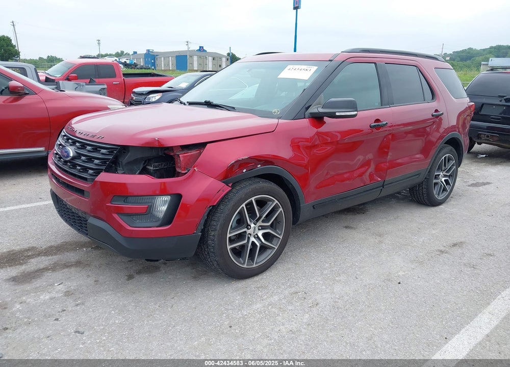 2016 FORD EXPLORER VIN: 1FM5K8GT1GGA13951