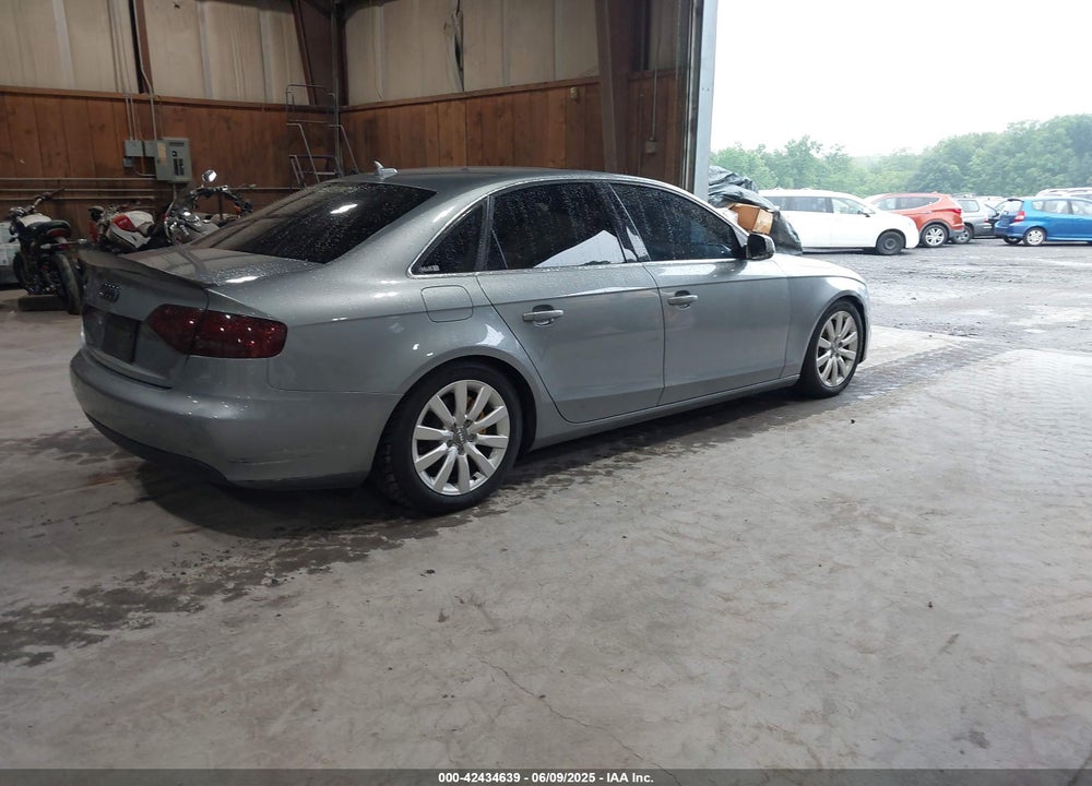 2011 AUDI A4 2.0T PREMIUM VIN: WAUFFAFLXBA102688