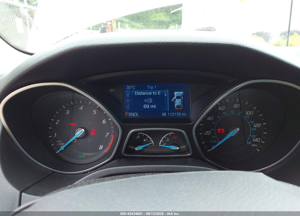 2014 FORD FOCUS VIN: 1FADP3F27EL154093