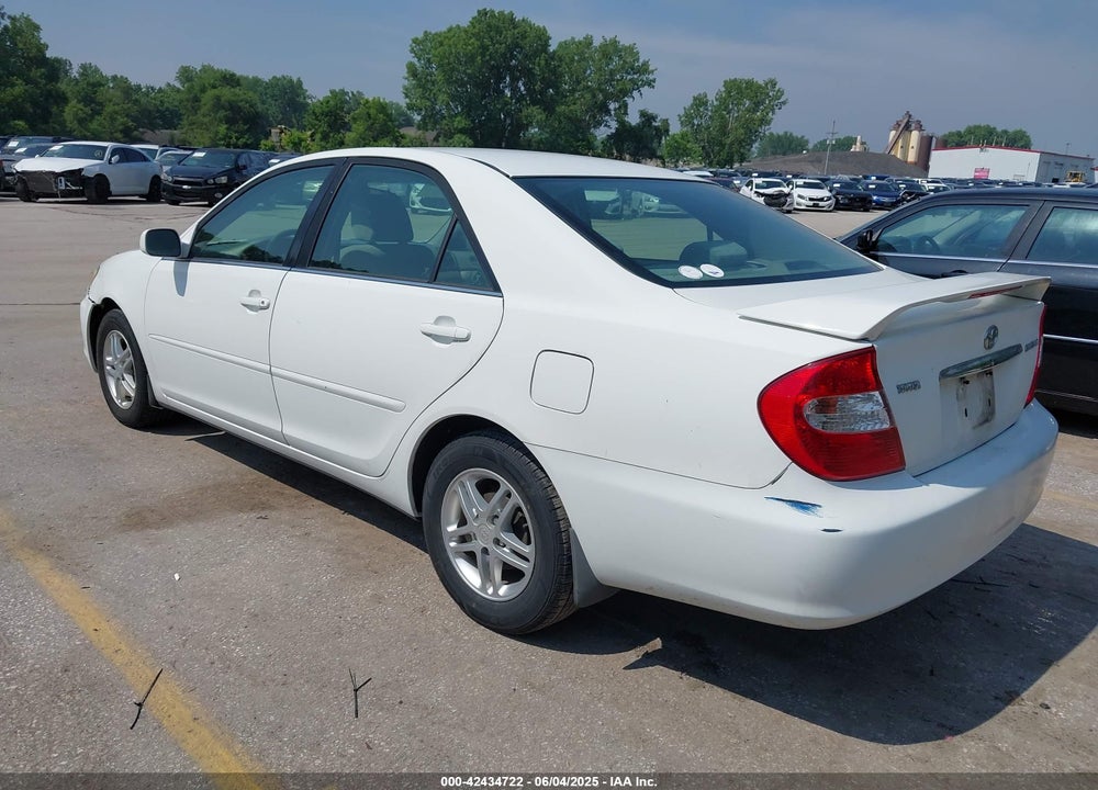 2003 TOYOTA CAMRY LE VIN: 4T1BE30K23U249700