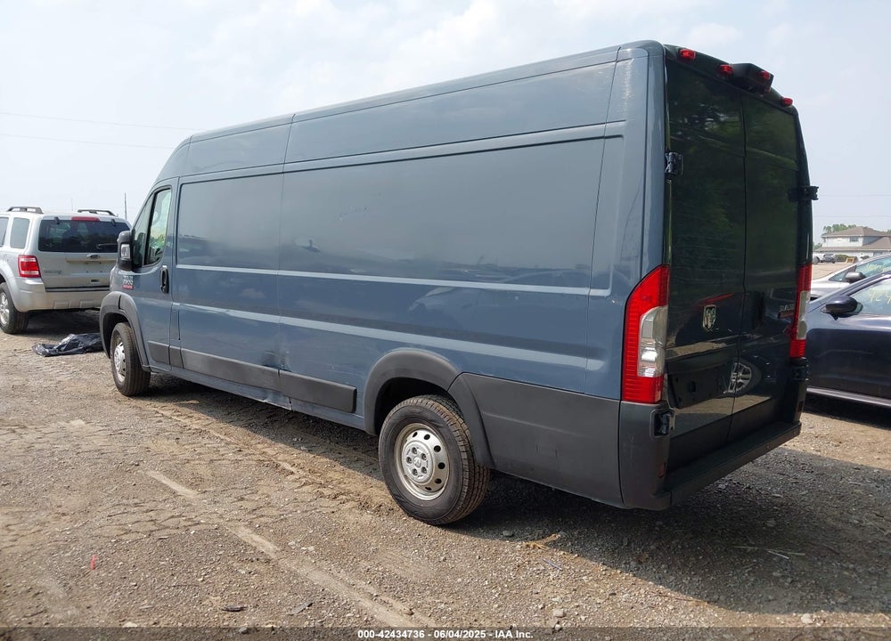 2019 RAM PROMASTER 3500 CARGO VAN HIGH ROOF 159 WB EXT VIN: 3C6URVJG8KE558731
