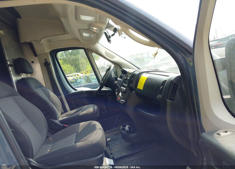 2019 RAM PROMASTER 3500 CARGO VAN HIGH ROOF 159 WB EXT VIN: 3C6URVJG8KE558731