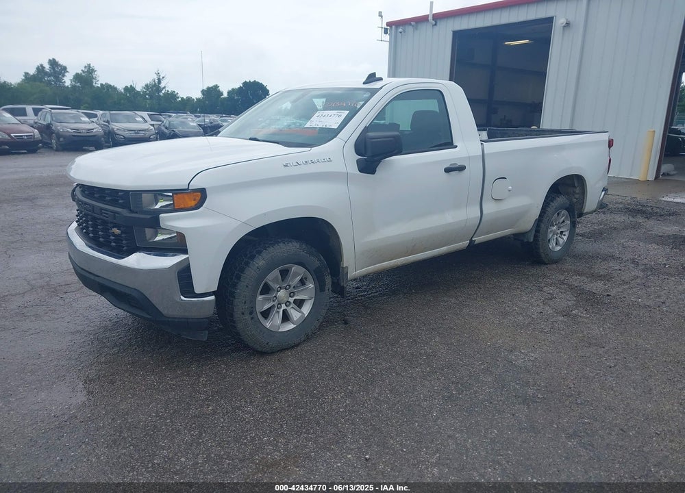 2021 CHEVROLET SILVERADO 1500 2WD LONG BED WT VIN: 3GCNWAEH6MG327139