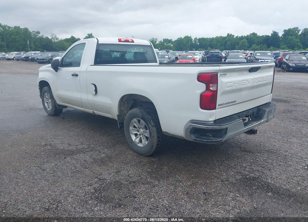 2021 CHEVROLET SILVERADO 1500 2WD LONG BED WT VIN: 3GCNWAEH6MG327139