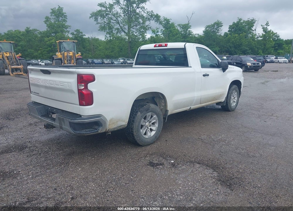 2021 CHEVROLET SILVERADO 1500 2WD LONG BED WT VIN: 3GCNWAEH6MG327139