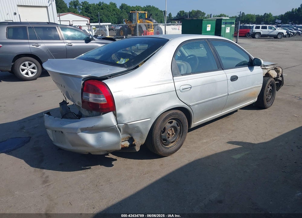 2001 KIA SPECTRA VIN: KNAFB161615018837