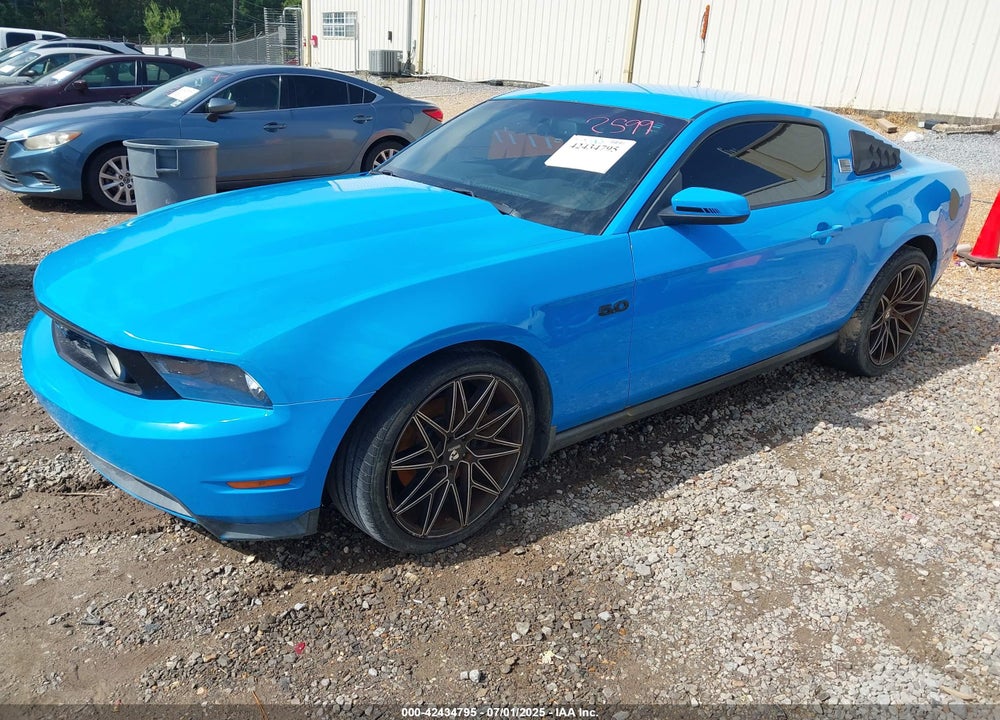 2011 FORD MUSTANG GT PREMIUM VIN: 1ZVBP8CF6B5149812
