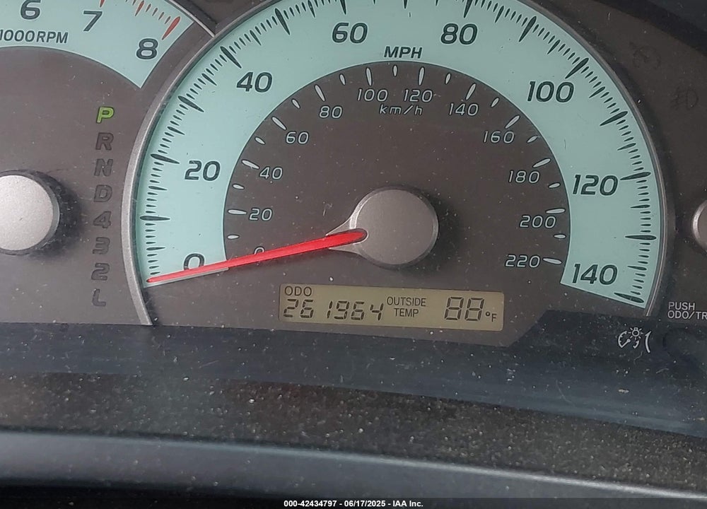 2007 TOYOTA CAMRY LE VIN: 4T1BE46K47U586629