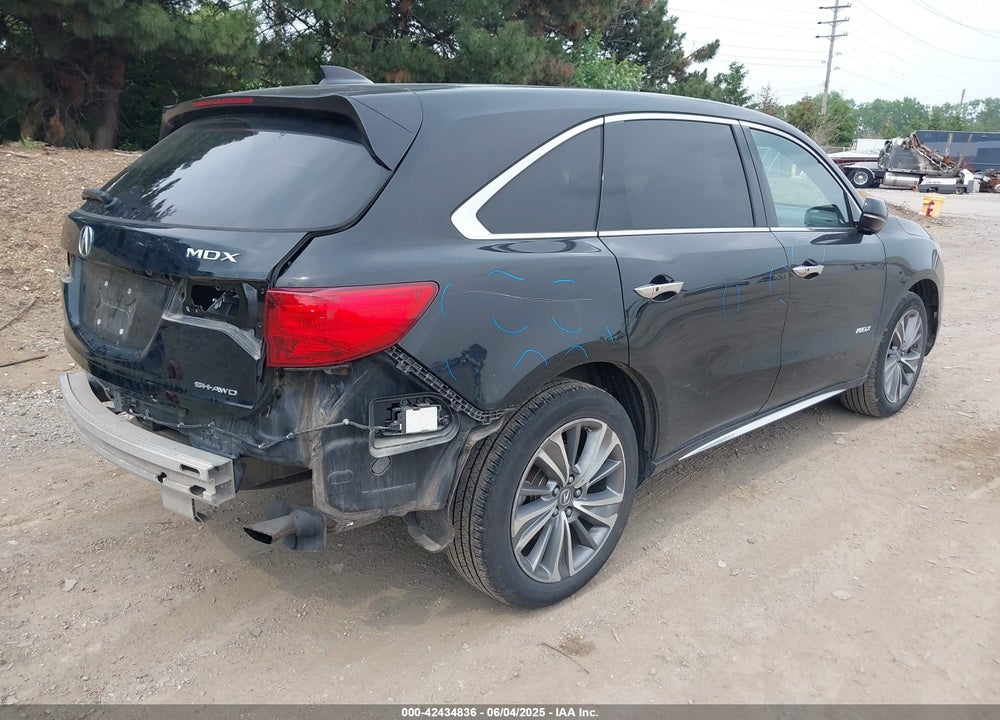 2017 ACURA MDX VIN: 5FRYD4H59HB022928