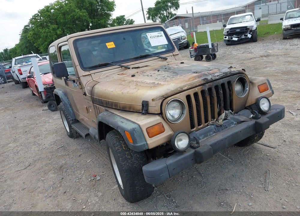 1999 JEEP WRANGLER SPORT VIN: 1J4FY19S0XP430555