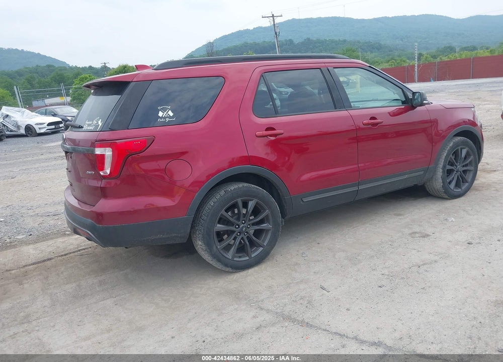 2017 FORD EXPLORER XLT VIN: 1FM5K8D89HGA14413
