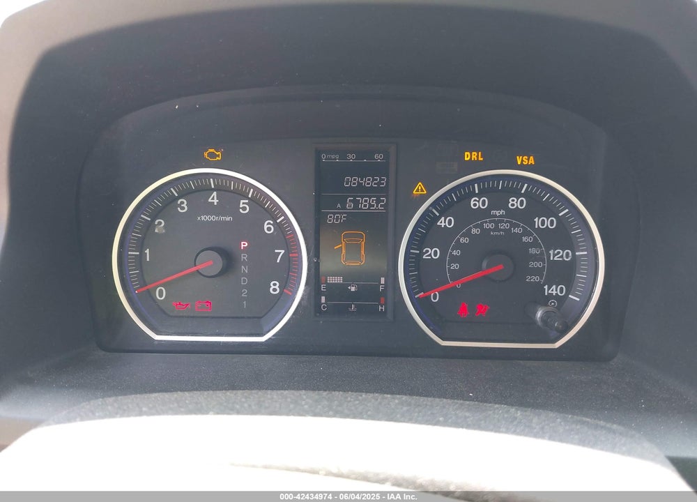 2009 HONDA CR-V VIN: 5J6RE48739L010450