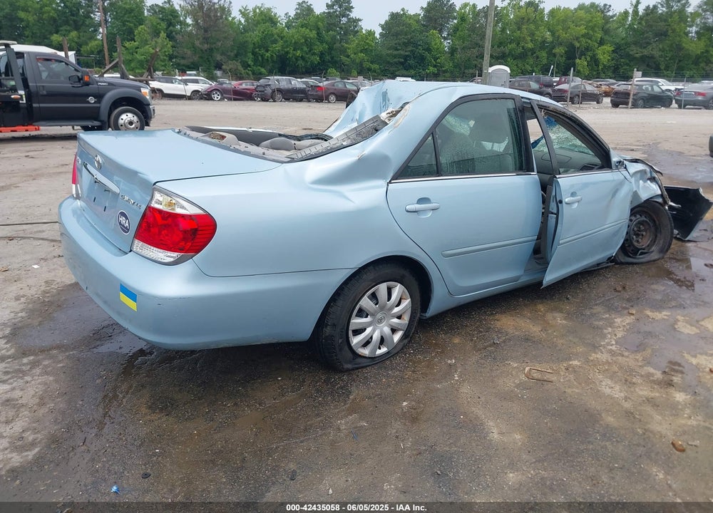 2005 TOYOTA CAMRY LE VIN: 4T1BE30K05U552588