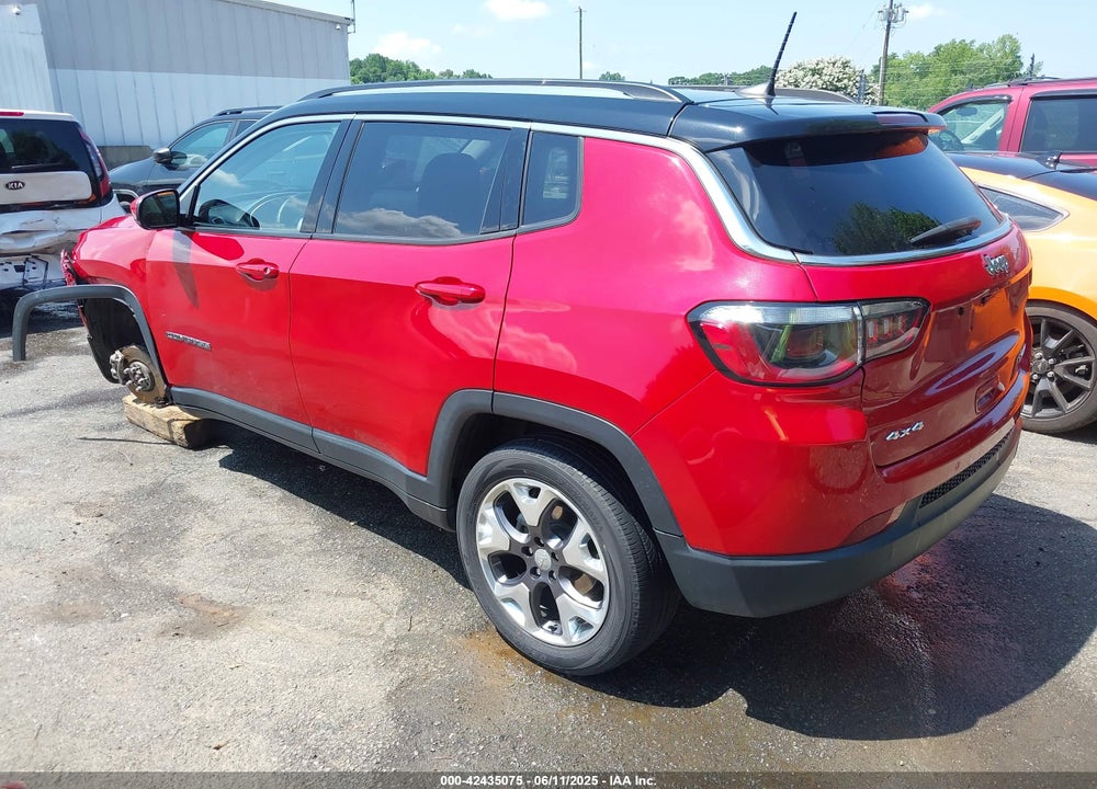 2021 JEEP COMPASS LIMITED 4X4 VIN: 3C4NJDCB3MT599685