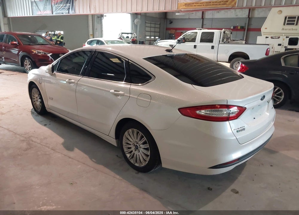 2014 FORD FUSION ENERGI SE LUXURY VIN: 3FA6P0PU1ER129649