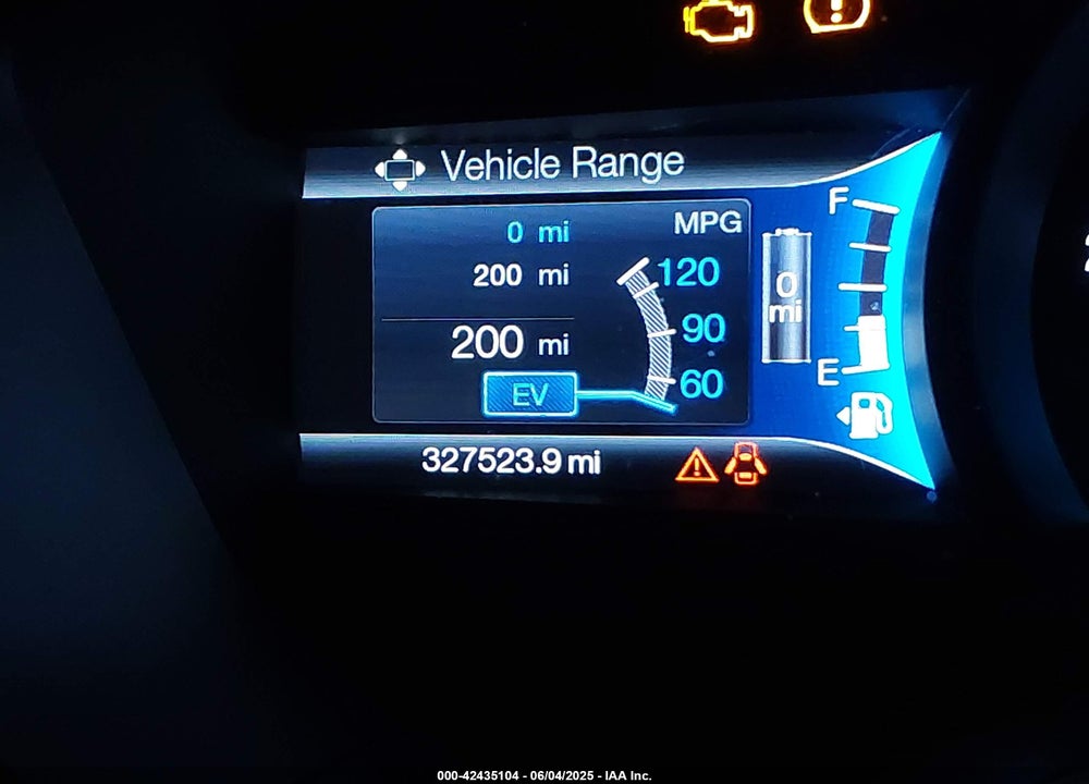 2014 FORD FUSION ENERGI SE LUXURY VIN: 3FA6P0PU1ER129649
