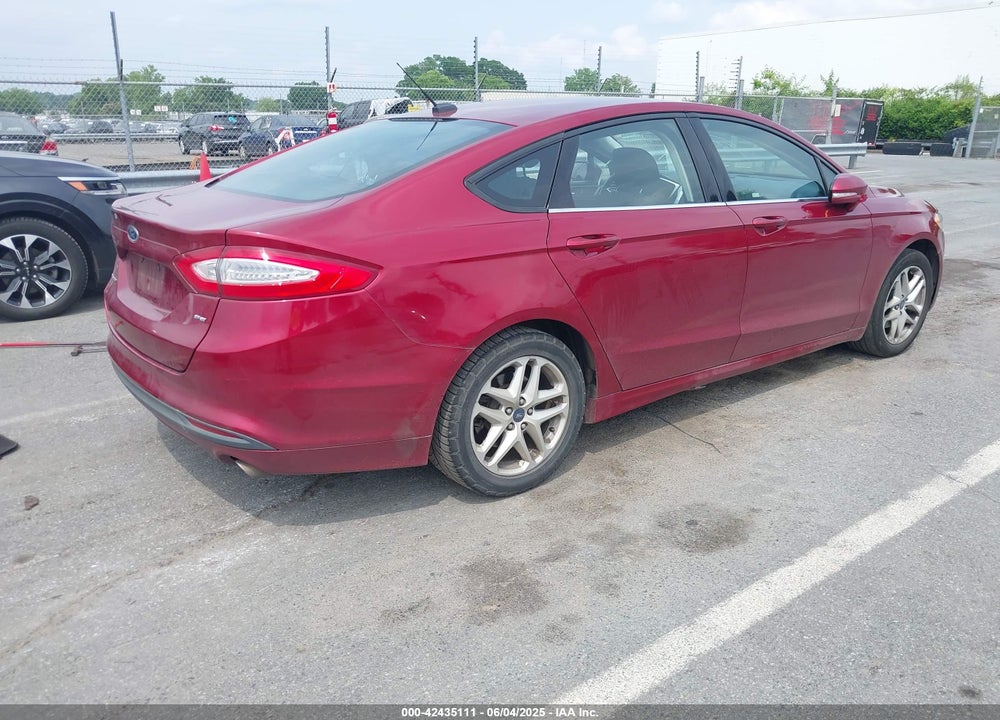 2013 FORD FUSION SE VIN: 3FA6P0H7XDR146666