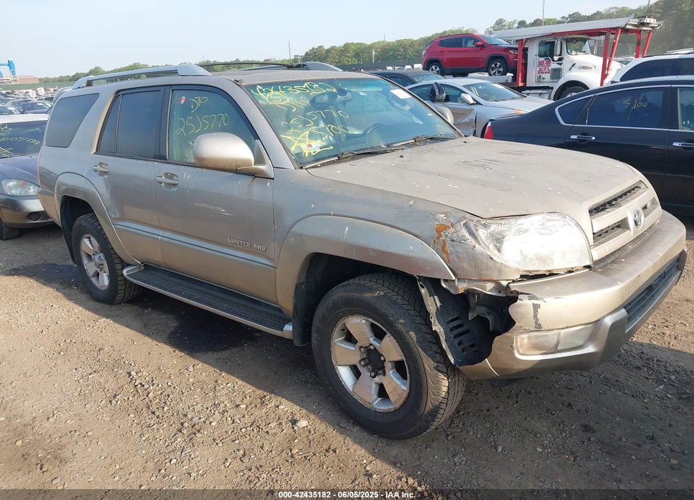 2003 TOYOTA 4RUNNER LIMITED V8 VIN: JTEBT17RX30024560