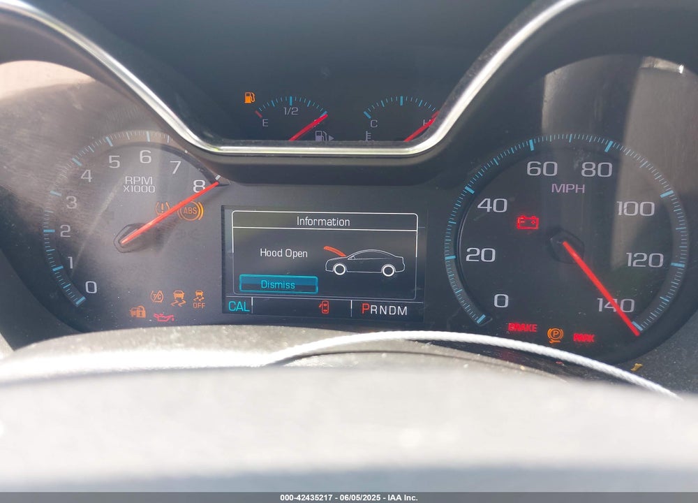 2016 CHEVROLET IMPALA VIN: 2G1115S31G9176604