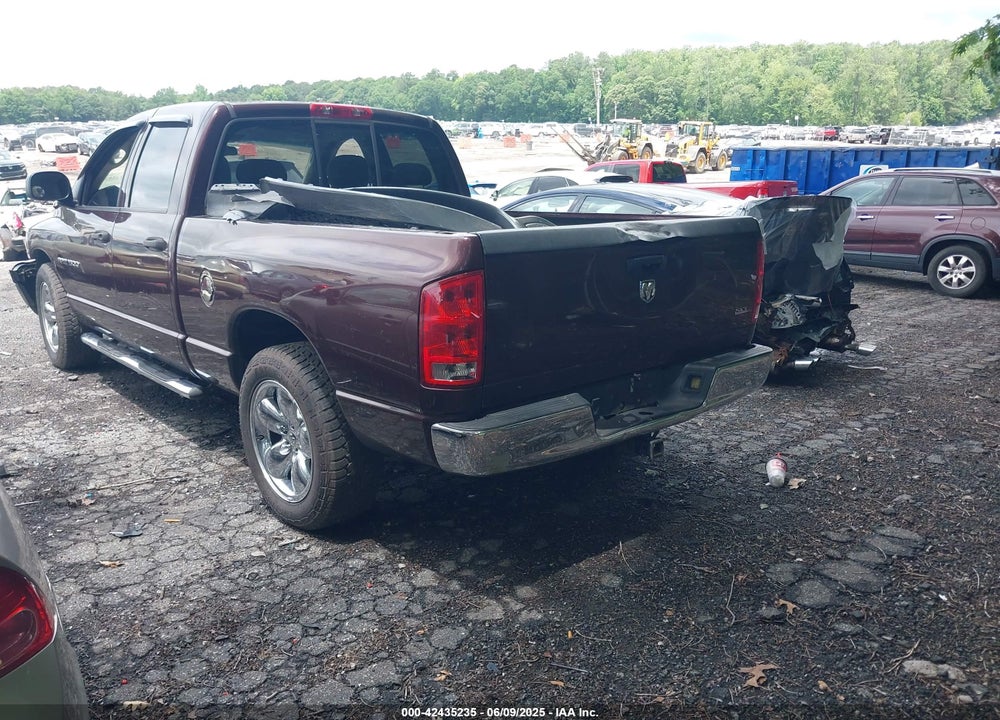 2005 DODGE RAM 1500 SLT/LARAMIE VIN: 1D7HA18D05J504357