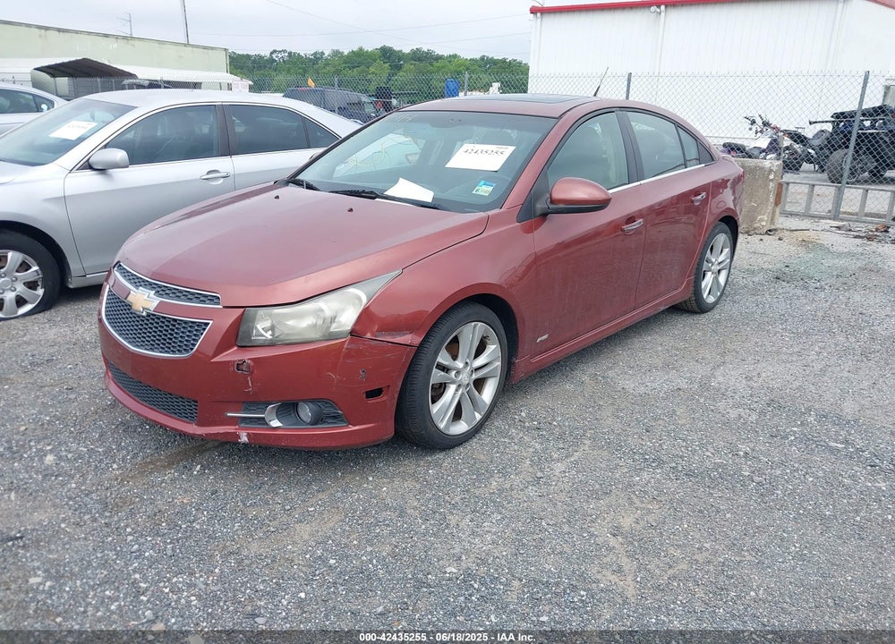 2012 CHEVROLET CRUZE LTZ VIN: 1G1PH5SCXC7224120