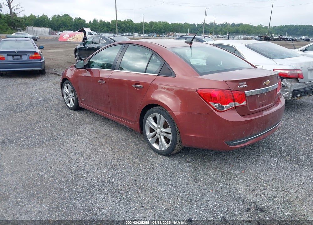 2012 CHEVROLET CRUZE LTZ VIN: 1G1PH5SCXC7224120
