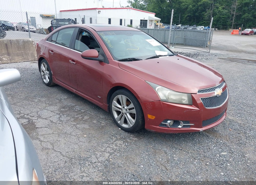 2012 CHEVROLET CRUZE LTZ VIN: 1G1PH5SCXC7224120