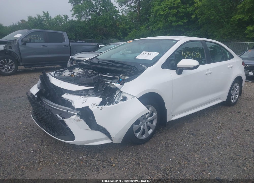 2021 TOYOTA COROLLA LE VIN: 5YFEPMAE0MP160278