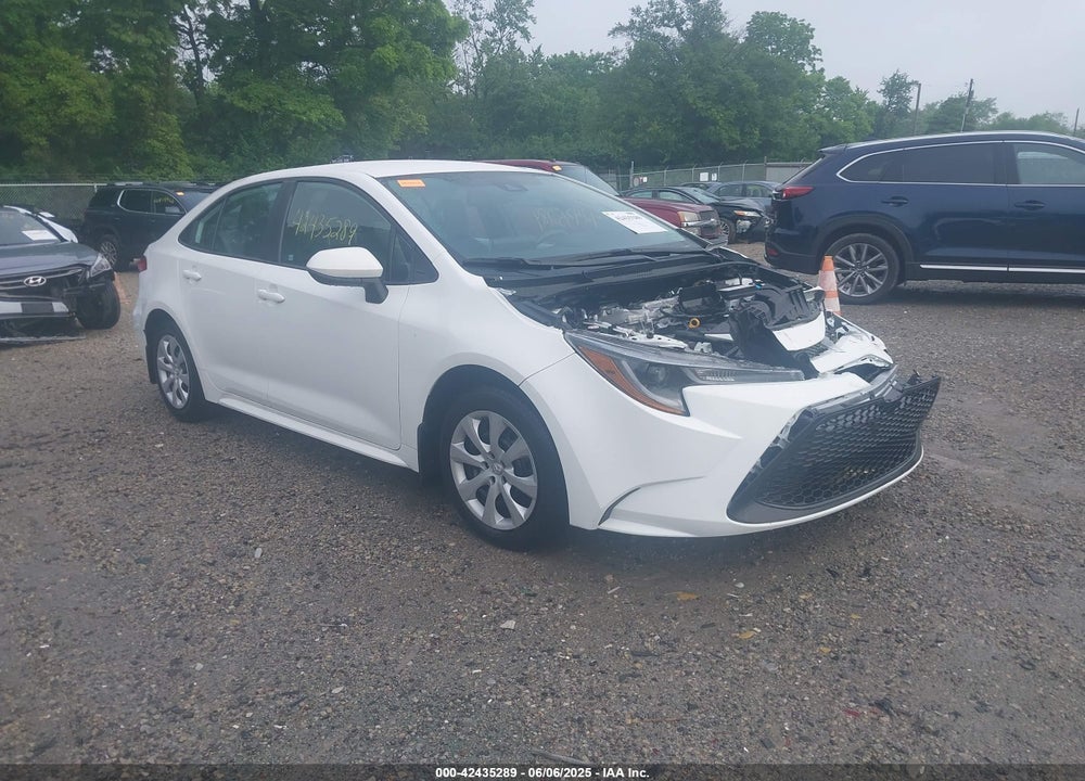 2021 TOYOTA COROLLA LE VIN: 5YFEPMAE0MP160278
