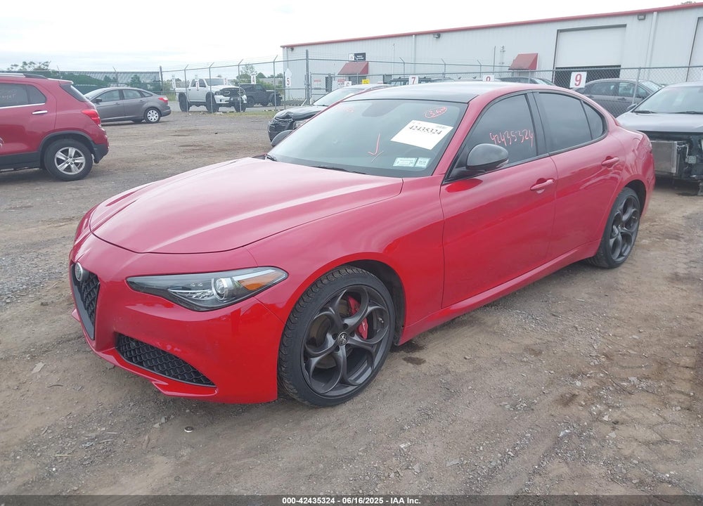 2019 ALFA ROMEO GIULIA VIN: ZARFANAN1K7598906