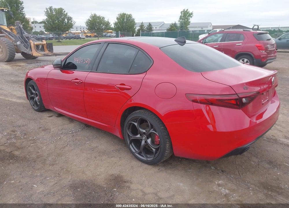 2019 ALFA ROMEO GIULIA VIN: ZARFANAN1K7598906