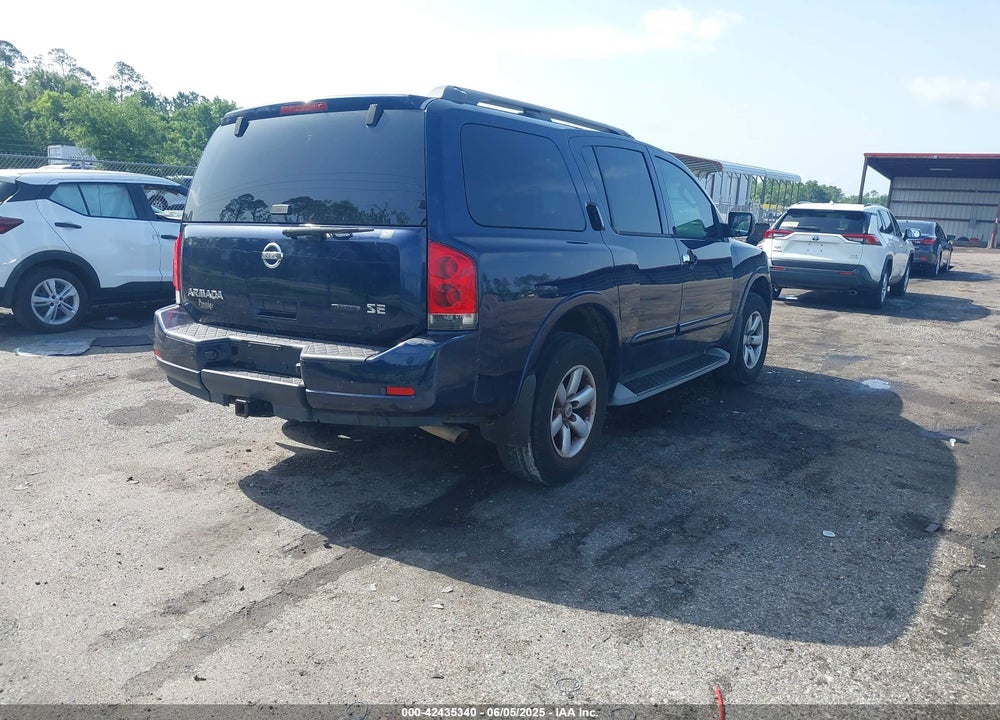 2010 NISSAN ARMADA SE VIN: 5N1BA0ND3AN616146