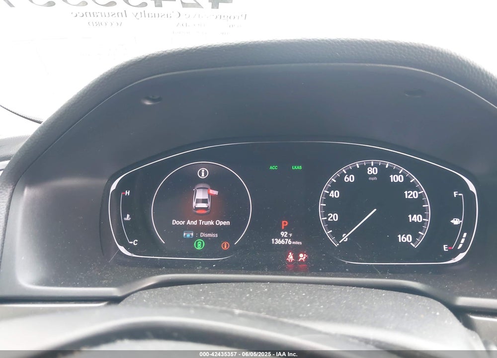 2020 HONDA ACCORD VIN: 1HGCV1F17LA008164