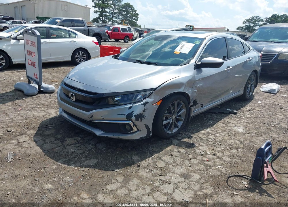 2019 HONDA CIVIC VIN: JHMFC1F39KX003447
