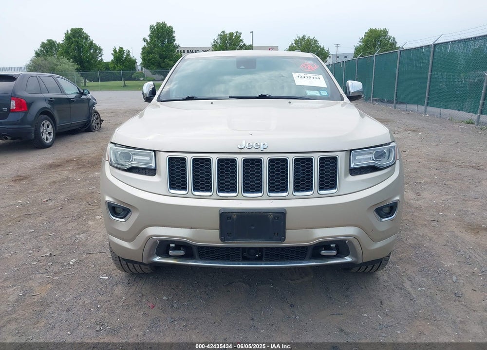 2014 JEEP GRAND CHEROKEE OVERLAND VIN: 1C4RJFCG4EC509336