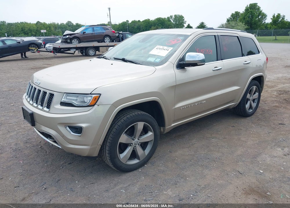 2014 JEEP GRAND CHEROKEE OVERLAND VIN: 1C4RJFCG4EC509336