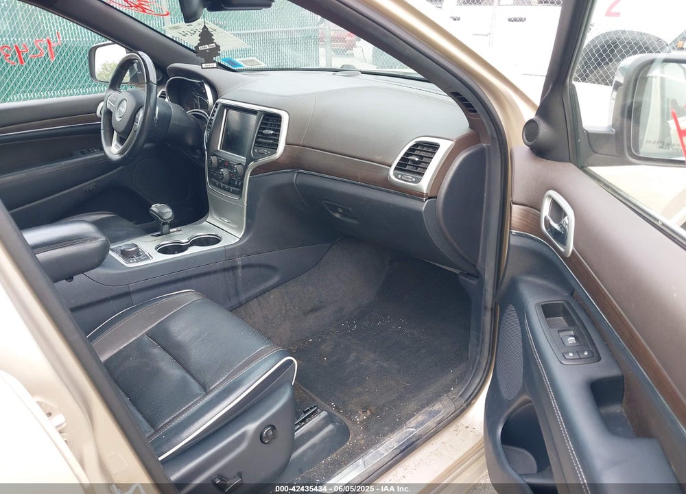 2014 JEEP GRAND CHEROKEE OVERLAND VIN: 1C4RJFCG4EC509336