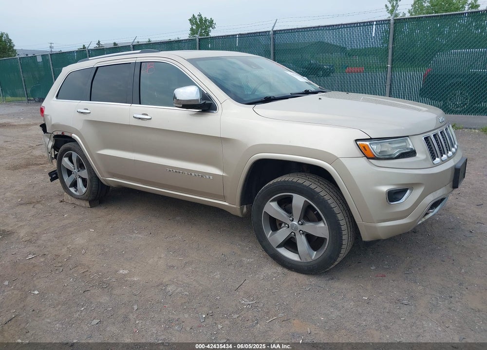 2014 JEEP GRAND CHEROKEE OVERLAND VIN: 1C4RJFCG4EC509336