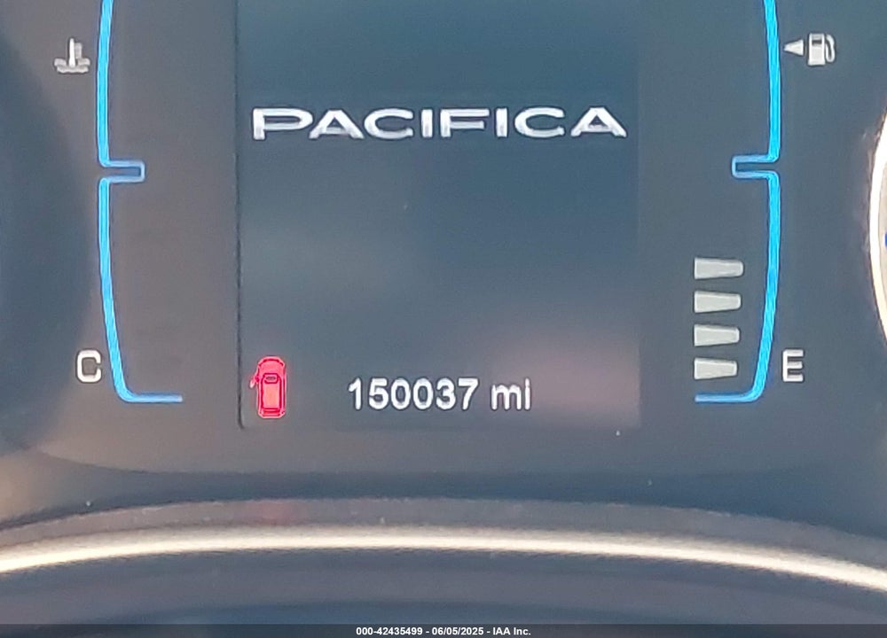 2017 CHRYSLER PACIFICA TOURING VIN: 2C4RC1DG6HR609655