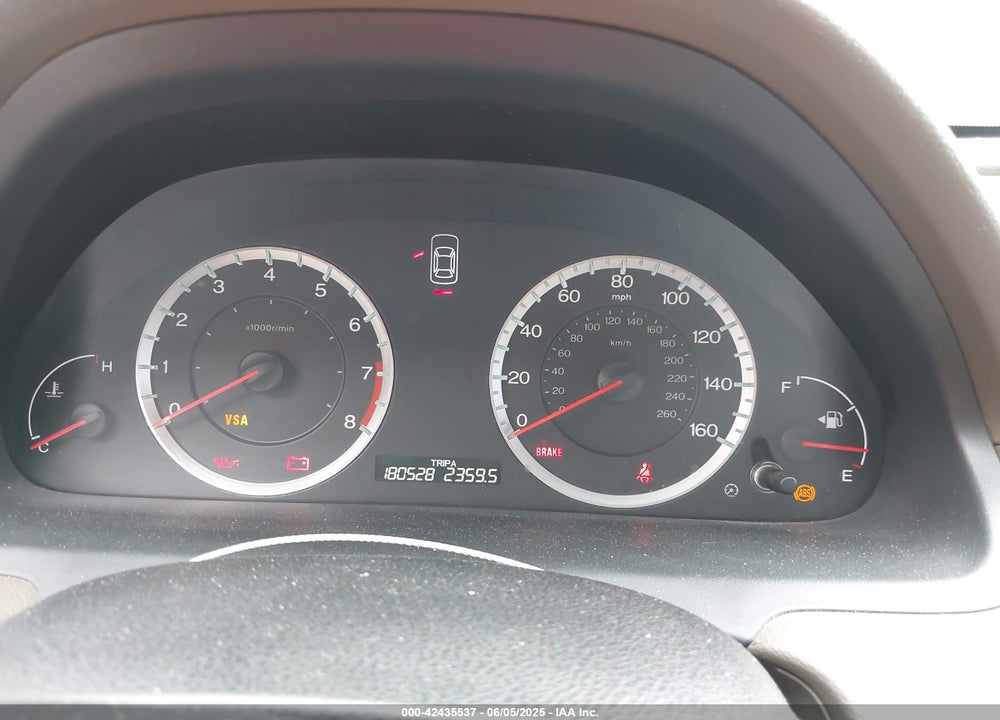 2009 HONDA ACCORD VIN: 1HGCP25429A036068