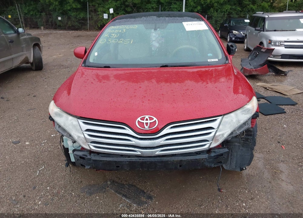 2012 TOYOTA VENZA VIN: 4T3BA3BB0CU030251