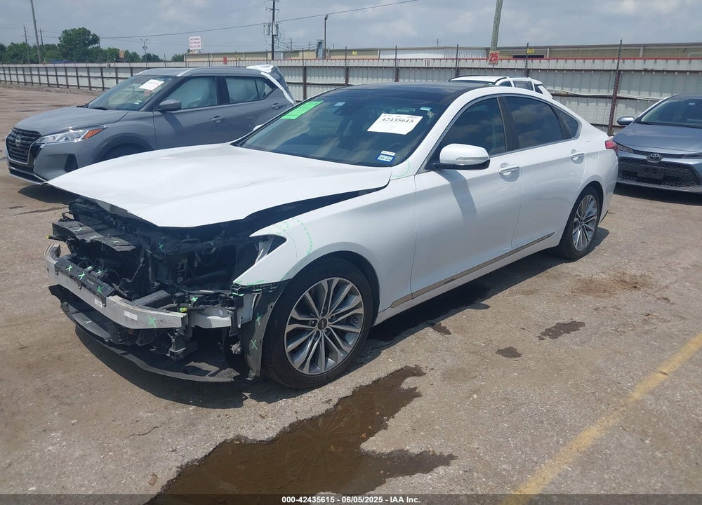 2017 GENESIS G80 VIN: KMHGN4JE4HU184540