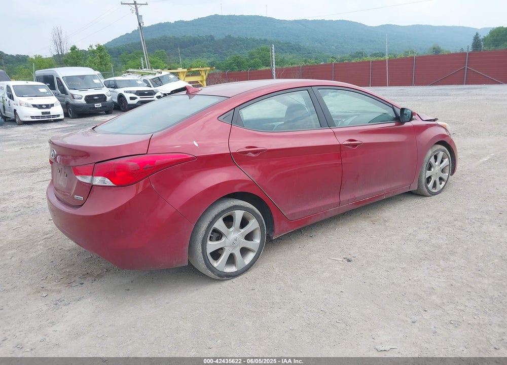 2012 HYUNDAI ELANTRA VIN: KMHDH4AE8CU316461