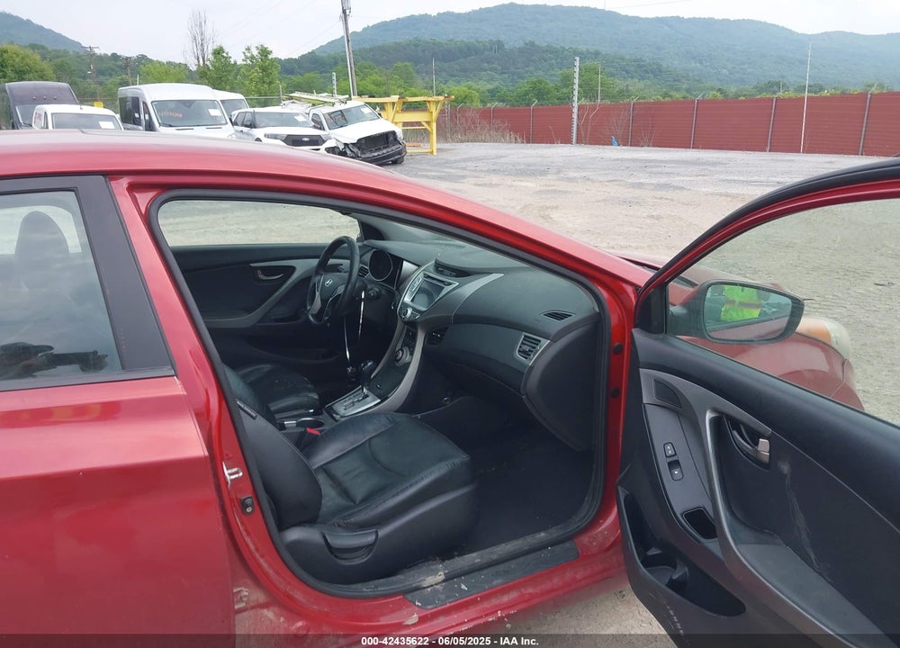 2012 HYUNDAI ELANTRA VIN: KMHDH4AE8CU316461