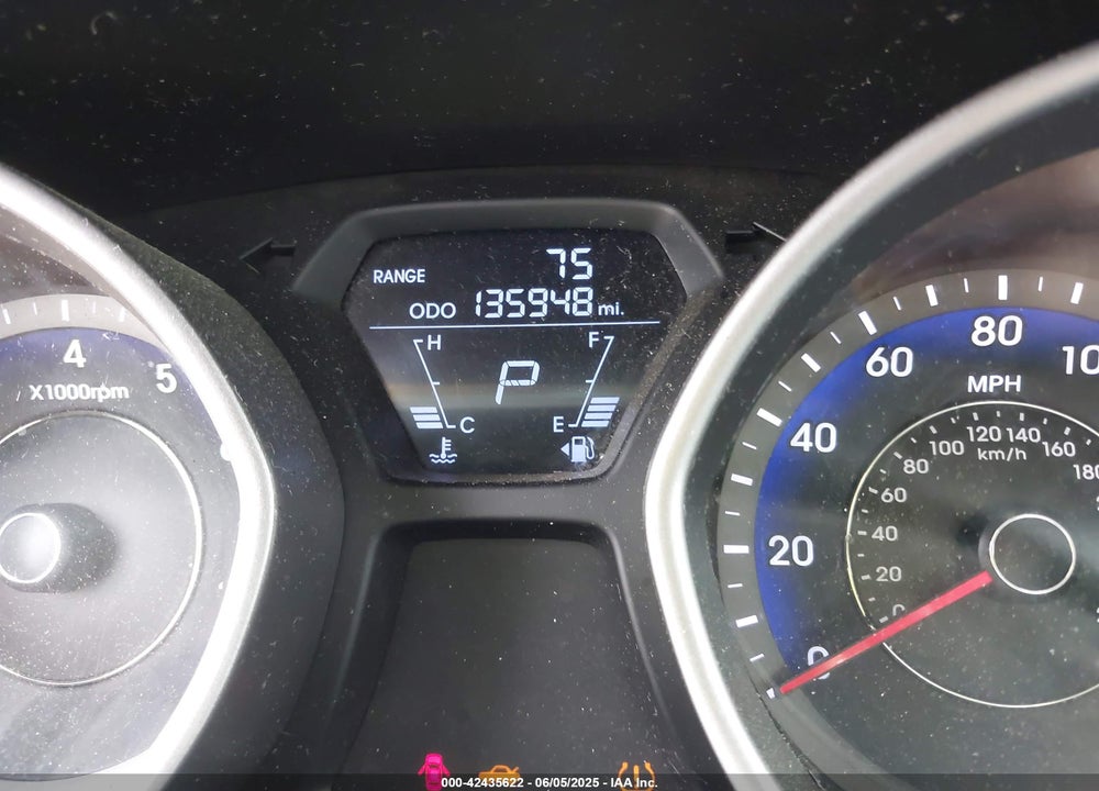 2012 HYUNDAI ELANTRA VIN: KMHDH4AE8CU316461