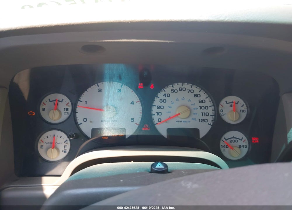 2005 DODGE RAM 2500 SLT/LARAMIE VIN: 3D7KS28C75G741624