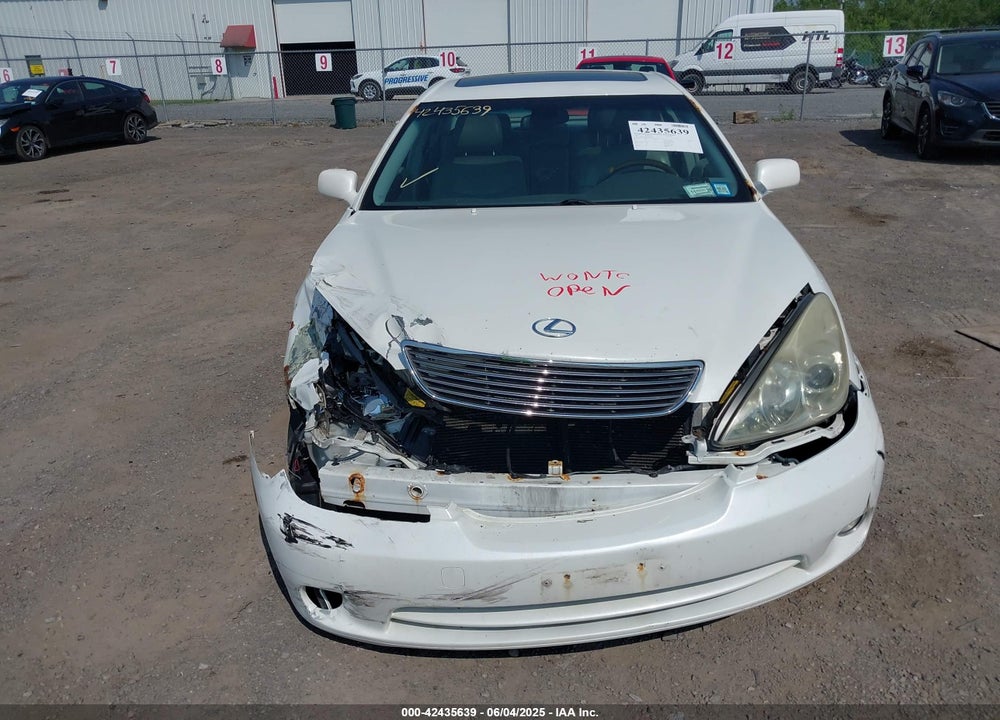 2005 LEXUS ES 330 VIN: JTHBA30G155096010
