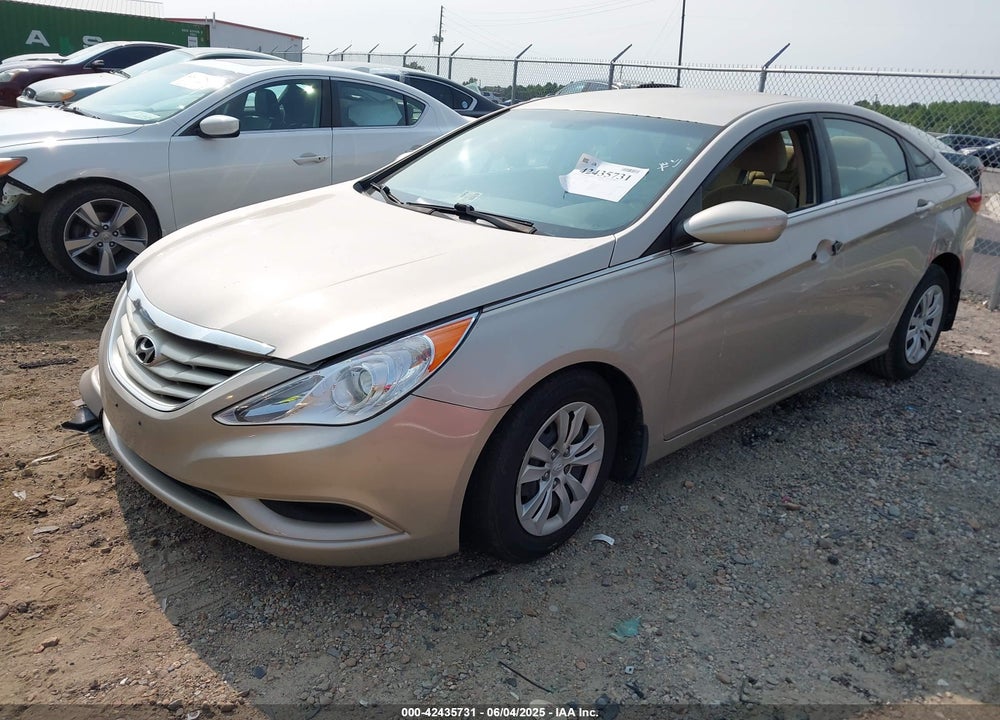 2011 HYUNDAI SONATA GLS VIN: 5NPEB4AC4BH112242